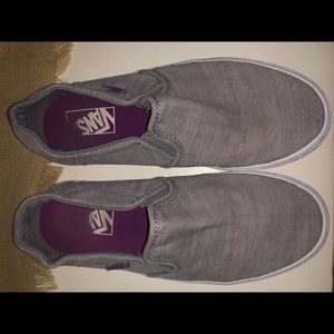 Gray vans!